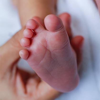 Baby's Feet - Lifestart Foundation