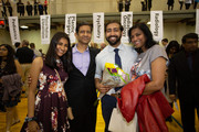 Arjun Aggarwal, his father Vinod and mother Sushma, and younger sister Alisha.