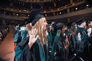 Medical School students take oath during commencement