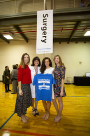 Meaghan Colletti (center right), who will serve her General Surgery residency at Baylor University Medical Center in Dallas, is joined by Dr. Angela Mihalic (center left), and her sisters, Ashleigh and Christina.