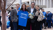 It was all smiles for Samantha Lopez and her loved ones when she matched to UTSW.