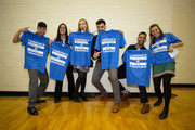 Group of students with the Match Day shirts