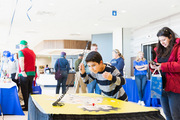 A 6-foot Operation game gave attendees a chance to be surgeons for the day. medIDEAS will feature hands-on science and medical activities for families and children of all ages.