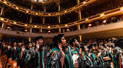 The Meyerson Symphony Center is a stunning backdrop as graduates recite the Physician’s Oath, committing themselves to compassionate and ethical care.