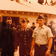 Mark Gojer, Mark Gojer, U.S. Army (center), 1983<br />Key Control