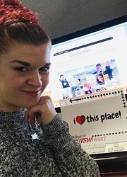 Toni Haste, Digital and Interactive: “My favorite place is in my cube, updating Center Times Plus, because I get to read about all of the amazing and inspiring things happening at UT Southwestern while I work.”