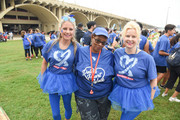 Blue tutus to match the occasion.