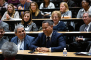 Dr. Marc Nivet and Dallas ISD Superintendent Michael Hinojosa enjoy a laugh.