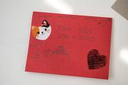 Rhyming talent starts early at Biomedical Preparatory: “Happy Valentine’s Day!! You’re nice like a mice.”