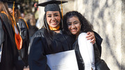 Monica Yousef, Master of Physician Assistant Studies graduate, and her sister