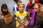 This little princess was all smiles after the parade.