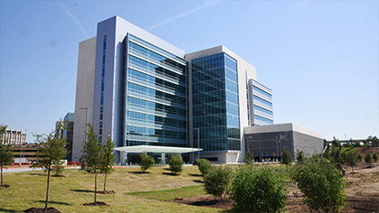 Outside picture of new West Campus Building 3