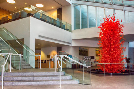 Simmons Cancer Center Lobby