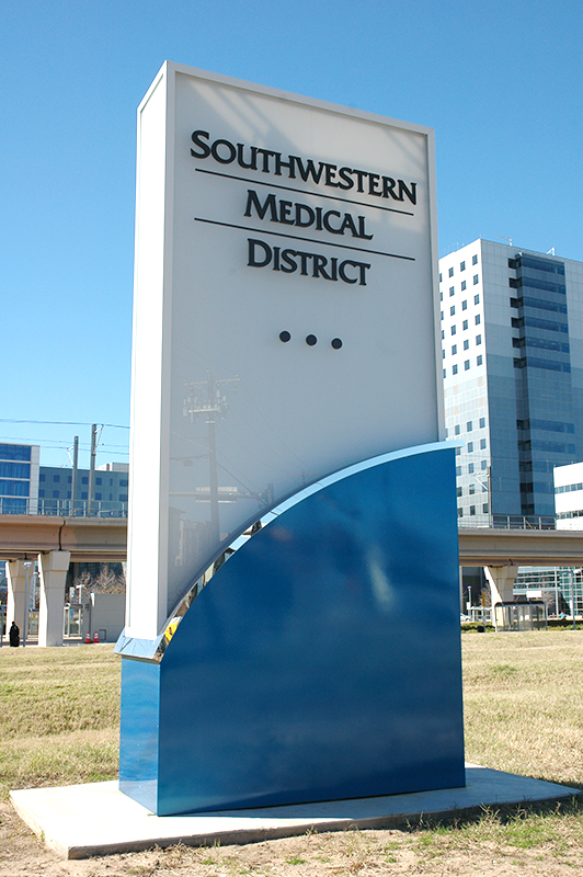 Illuminated SWMed Sign