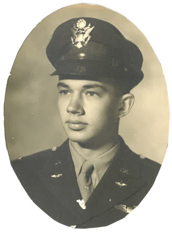 Old photo of a man in an army uniform