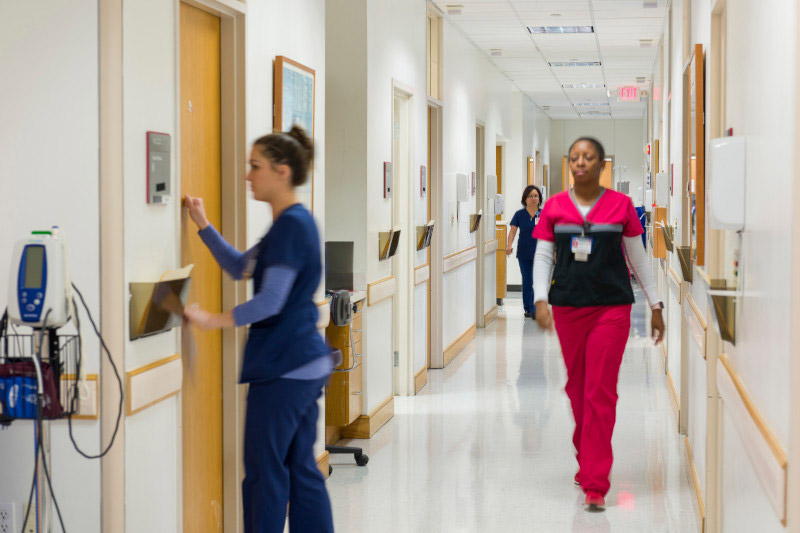 Hospital hallway