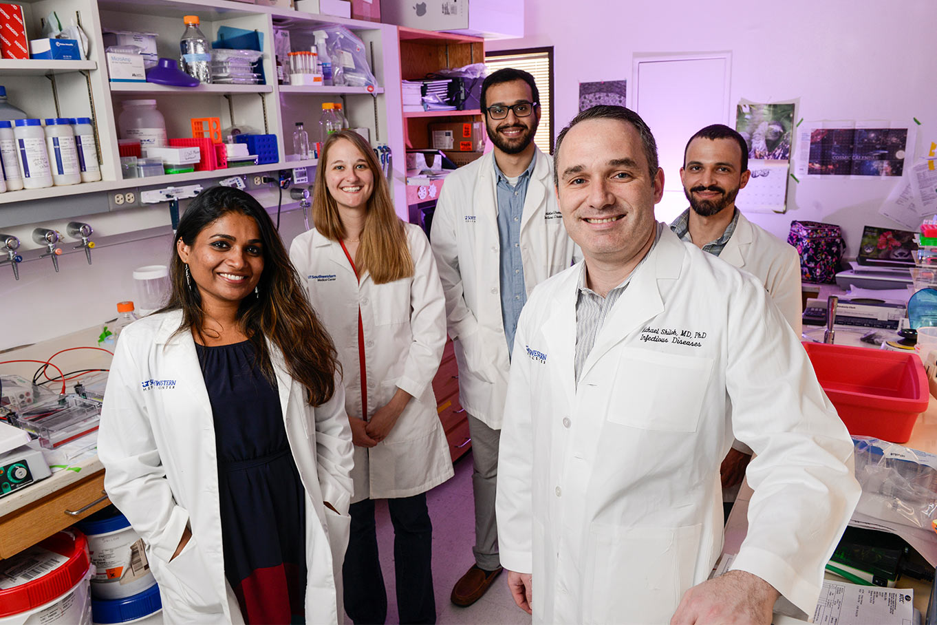 Dr. Michael Shiloh&rsquo;s lab