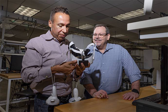 two men with vr headset