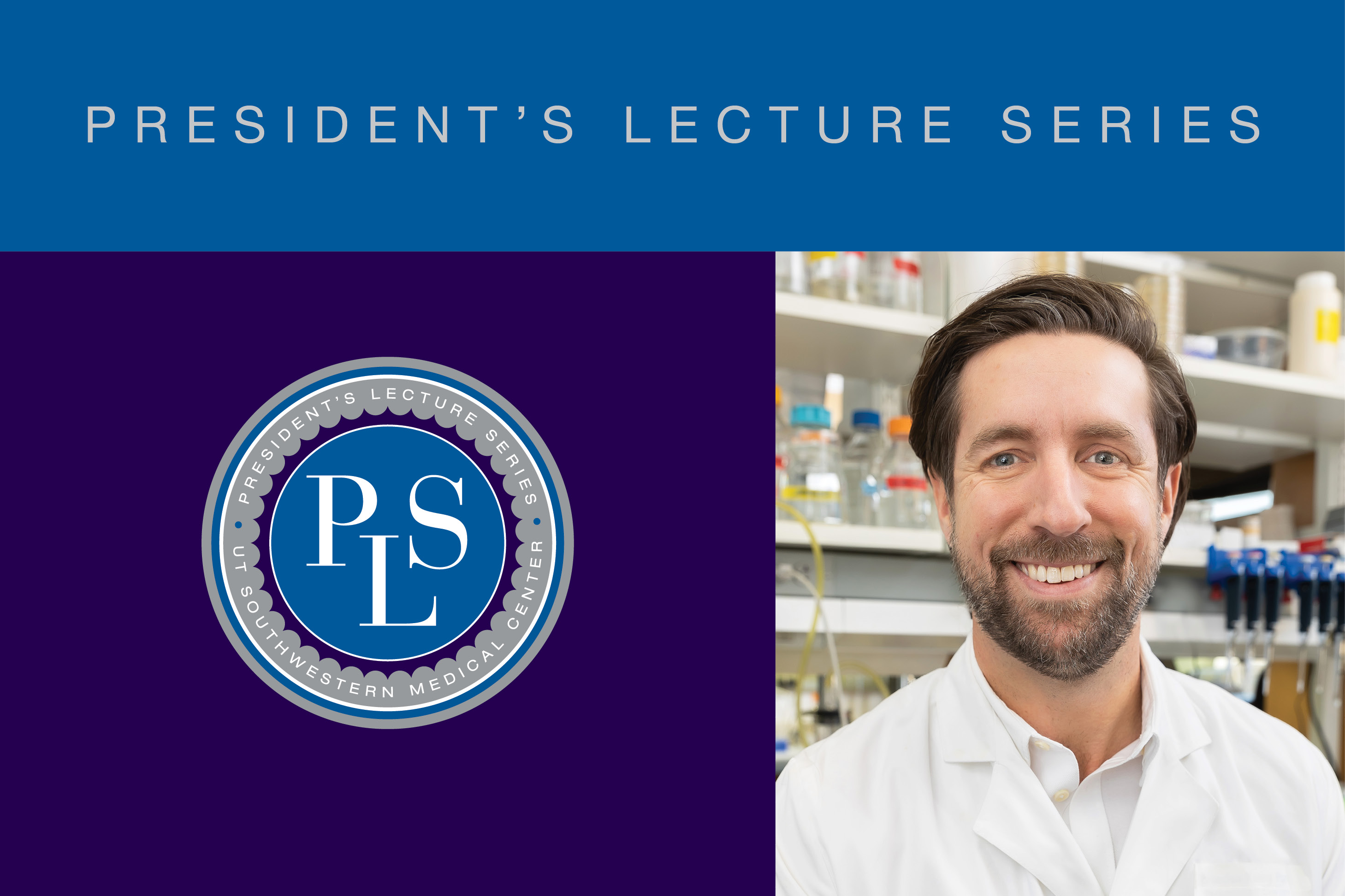 Smiling Vincent Tagliabracci, Ph.D., in lab