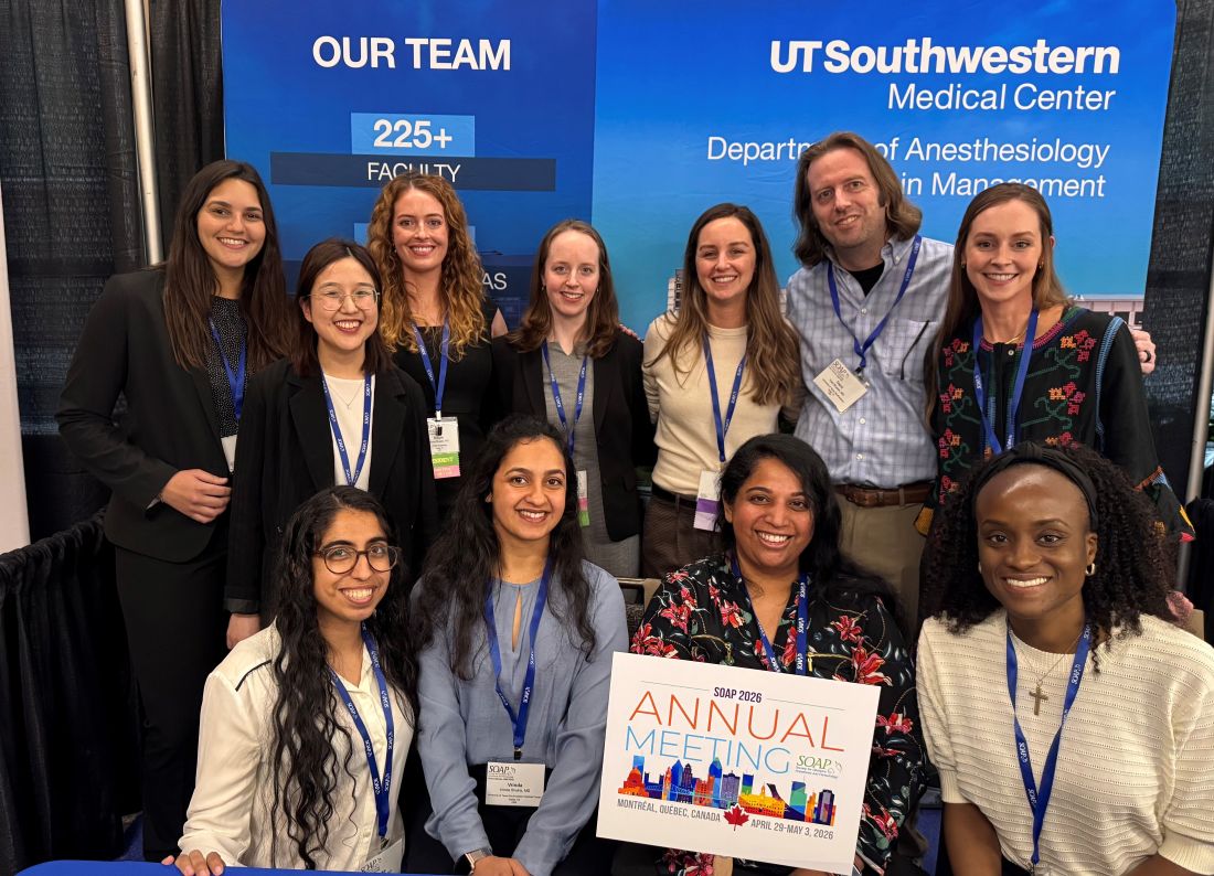 OB Anesthesiology team at SOAP 2026