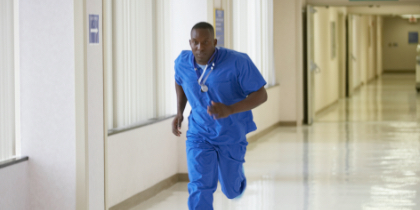 Clinician running