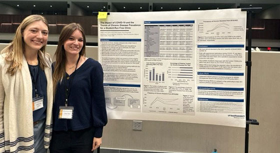 Med student presentation at the student run free clinics national conference