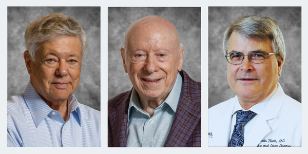 Dr. Michael Brown, Dr. Joseph Goldstein, and Dr. Dwain Thiele