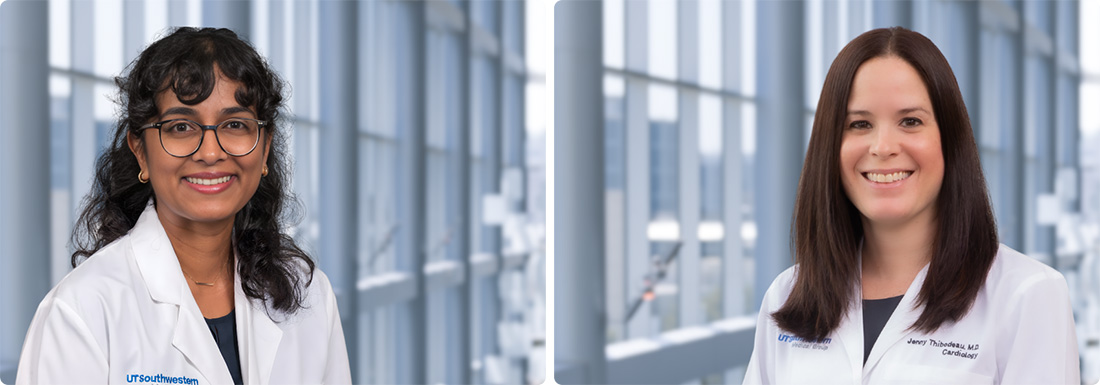 banner for Drs. Natalie Tapaskar and Jennifer Thibodeau