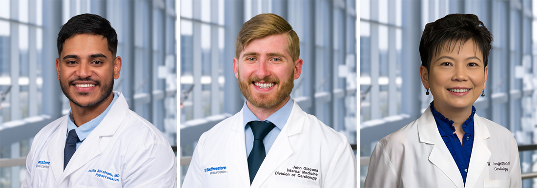 Dr. Jesslin Abraham, John Giacona and Wanpen Vongpatanasin