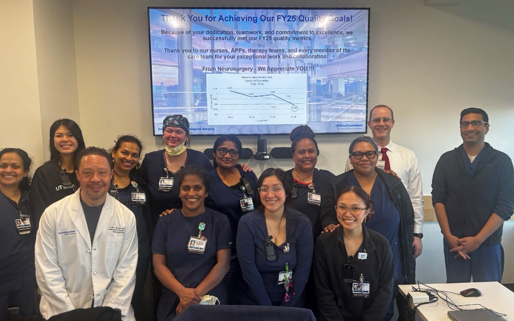 Dr. Welch and a group of nurses