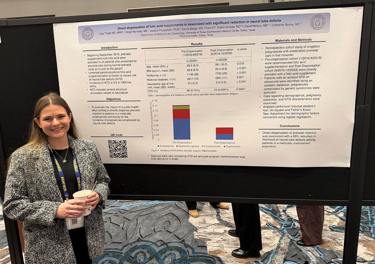 Lisa Thiele, M.D. presents: Direct dispensation of folic acid supplements is associated with significant reduction in neural tube defects
