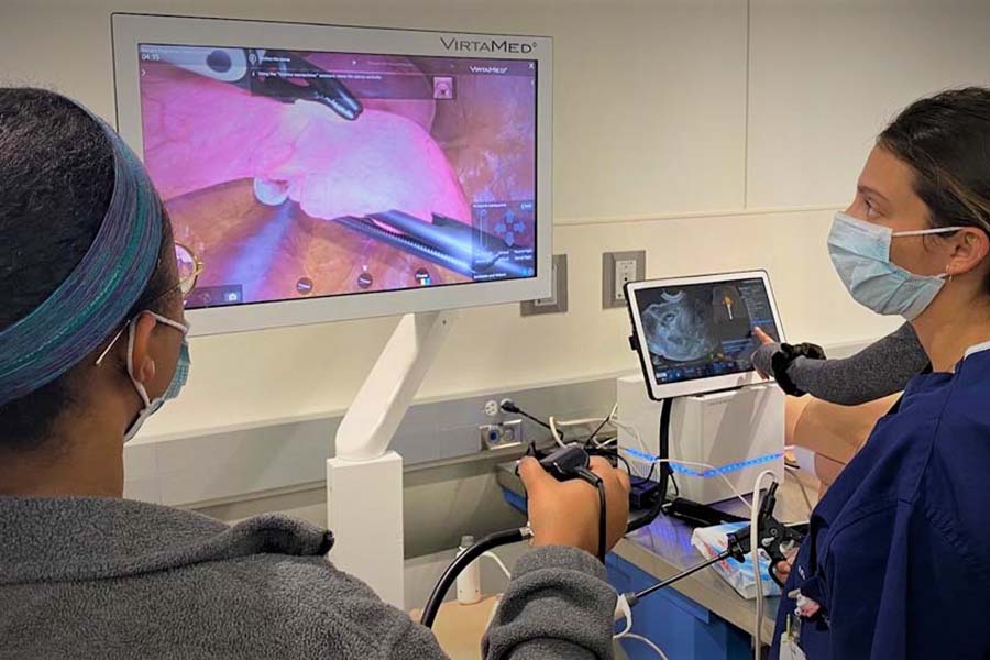 Residents laparoscopy