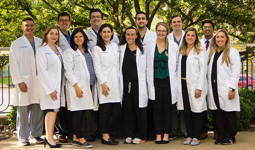 Group photo of Critical Care Fellows