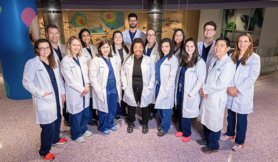Group photo of Critical Care Fellows
