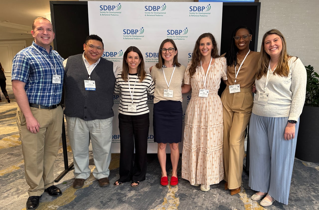 group photo at a conference