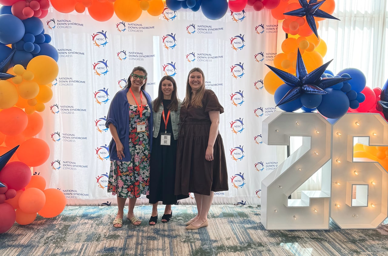 group photo at a conference