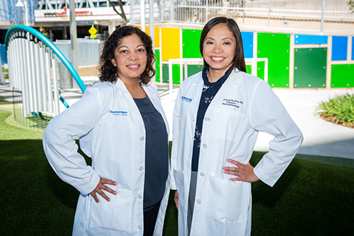 Drs. Meghana Sathe and Charina Ramirez