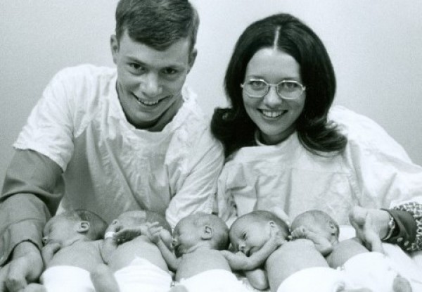 Davis quintuplets 1975