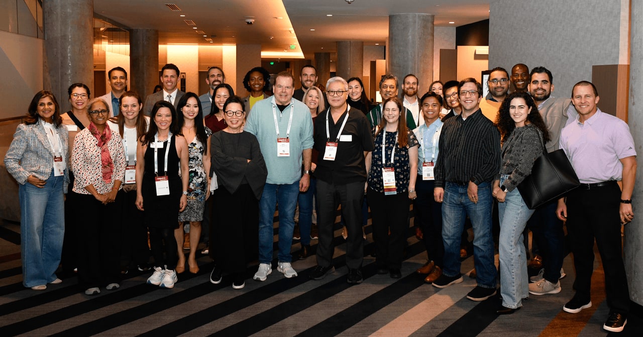 group of faculty and residents at AAPM&R