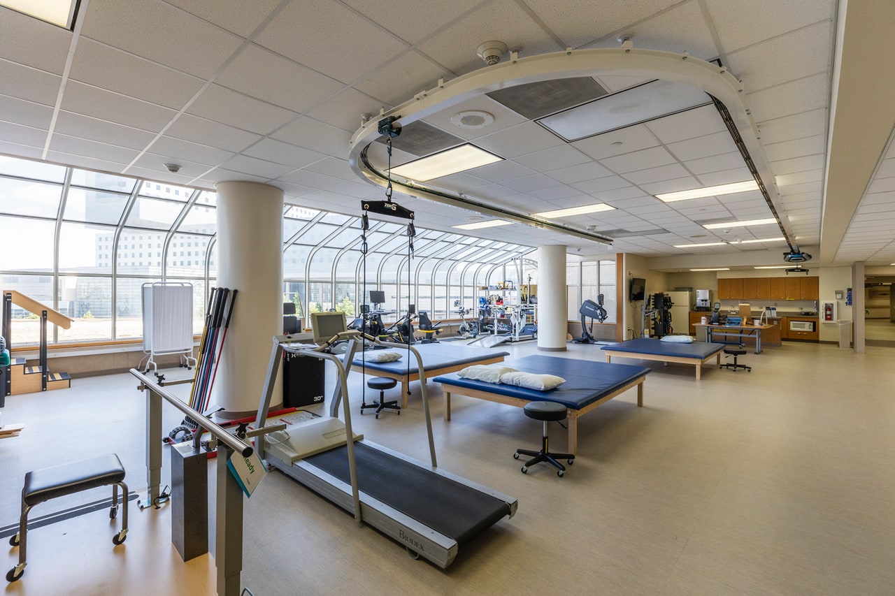 Zale Lipshy Rebilitation Gym