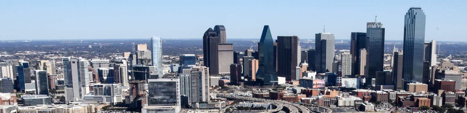 Skyline of dallas