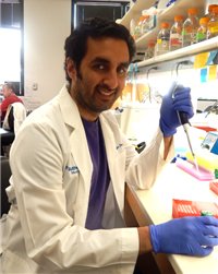 Mihir Pendse Mihir Pendse in lab