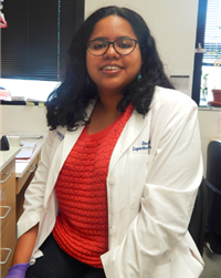 Rashmi Voleti Rashmi Voleti in lab