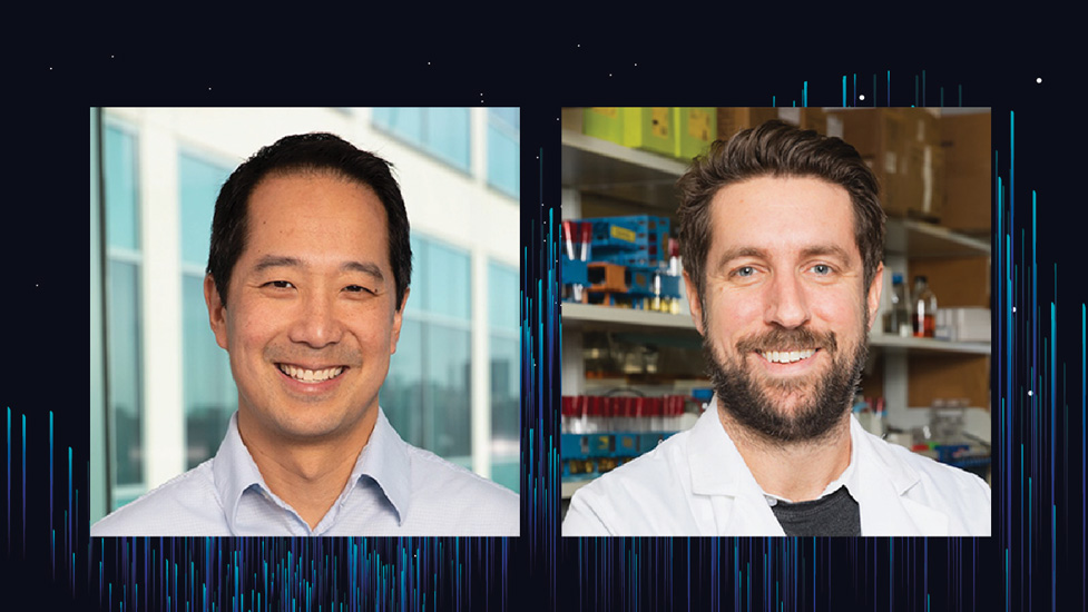 Composite photo of Benjamin Tu, Ph.D., and Vincent Tagliabracci, Ph.D.