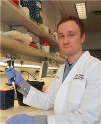 Vladislav Pokatayev Vladislav Pokatayev in lab