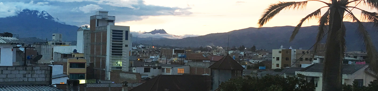 Margaret Leland’s The Sun Sets on a Complex City photo taken in Ecuador