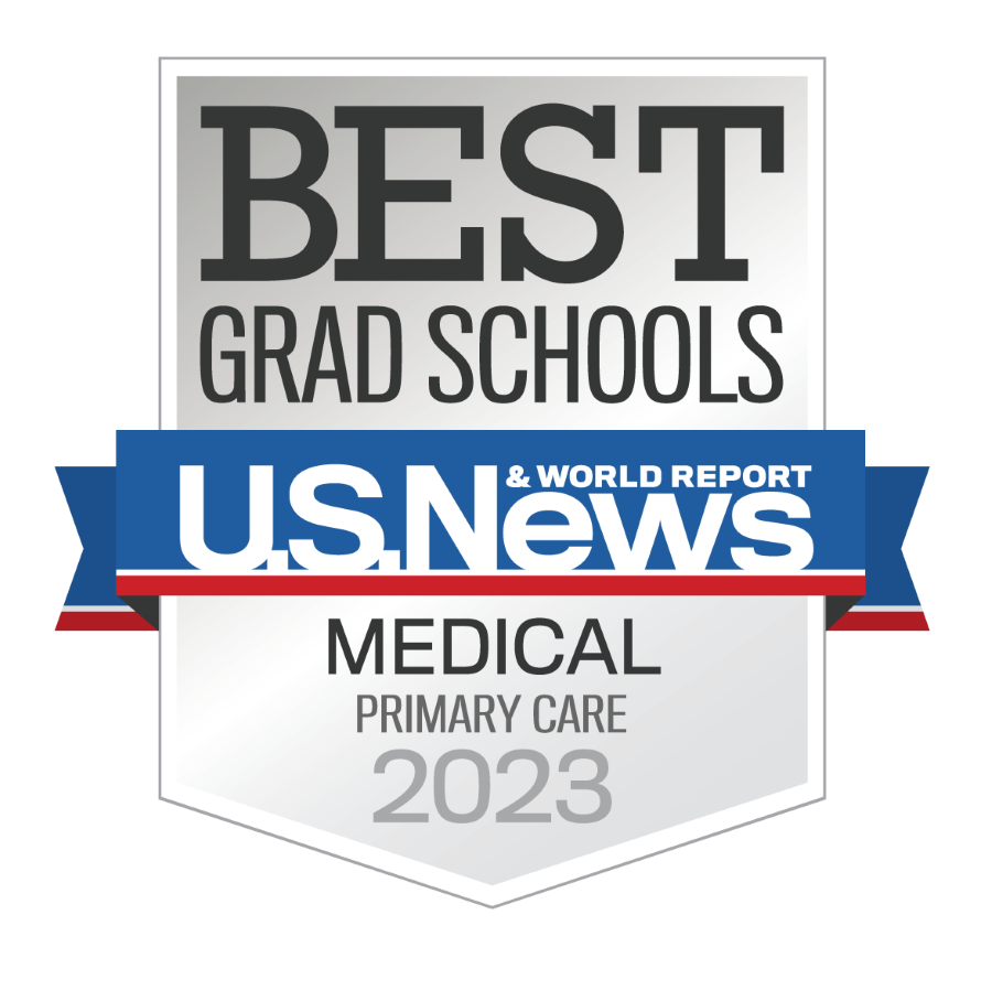 U.S. News and World Report 2023 Best Grad Schools for Primary Care badge