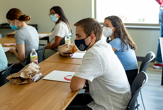 CHFP students in a classroom