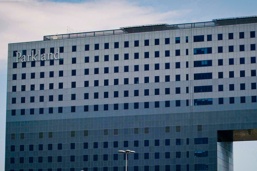 Parkland Hospital Aerial Pic