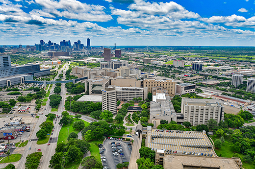 UTSW Aerial Photo